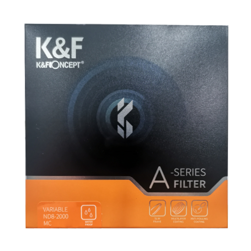 K&F CONCEPT Filtro MC ND Variável ND8-2000 (3-11 Stops) 37mm